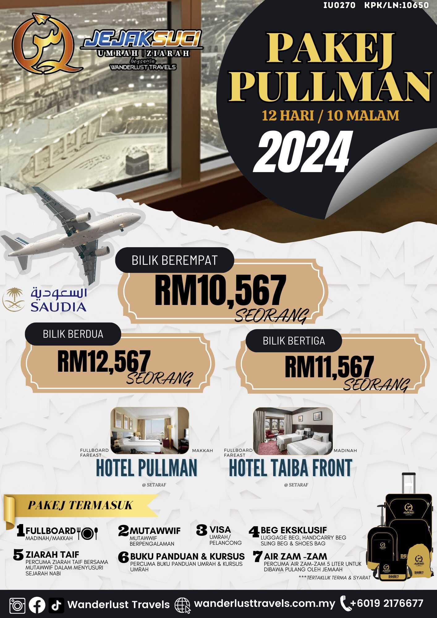 pakej umrah tiram travel 2024