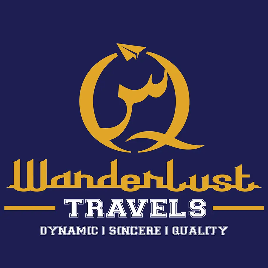 logo wanderlust travels